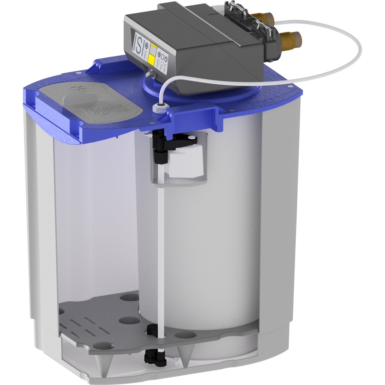 Commercial Automatic Water Softener Chronometric Isi Vessel 12 Litres |  Abs07 Ag