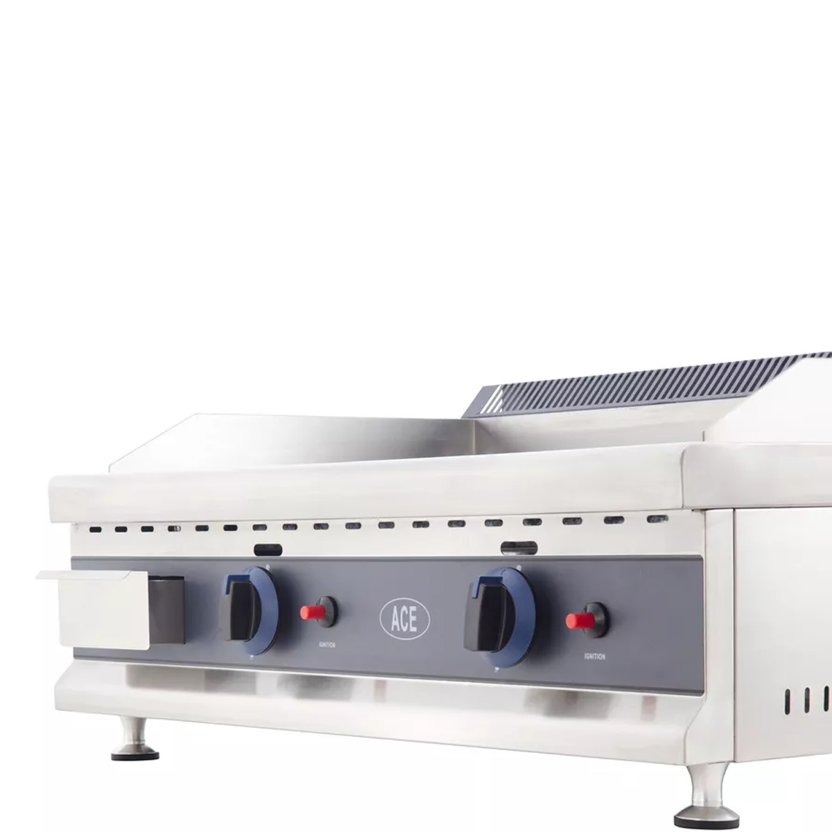 ACE Commercial LPG or NG Gas Griddle Mild Steel 75cm - New