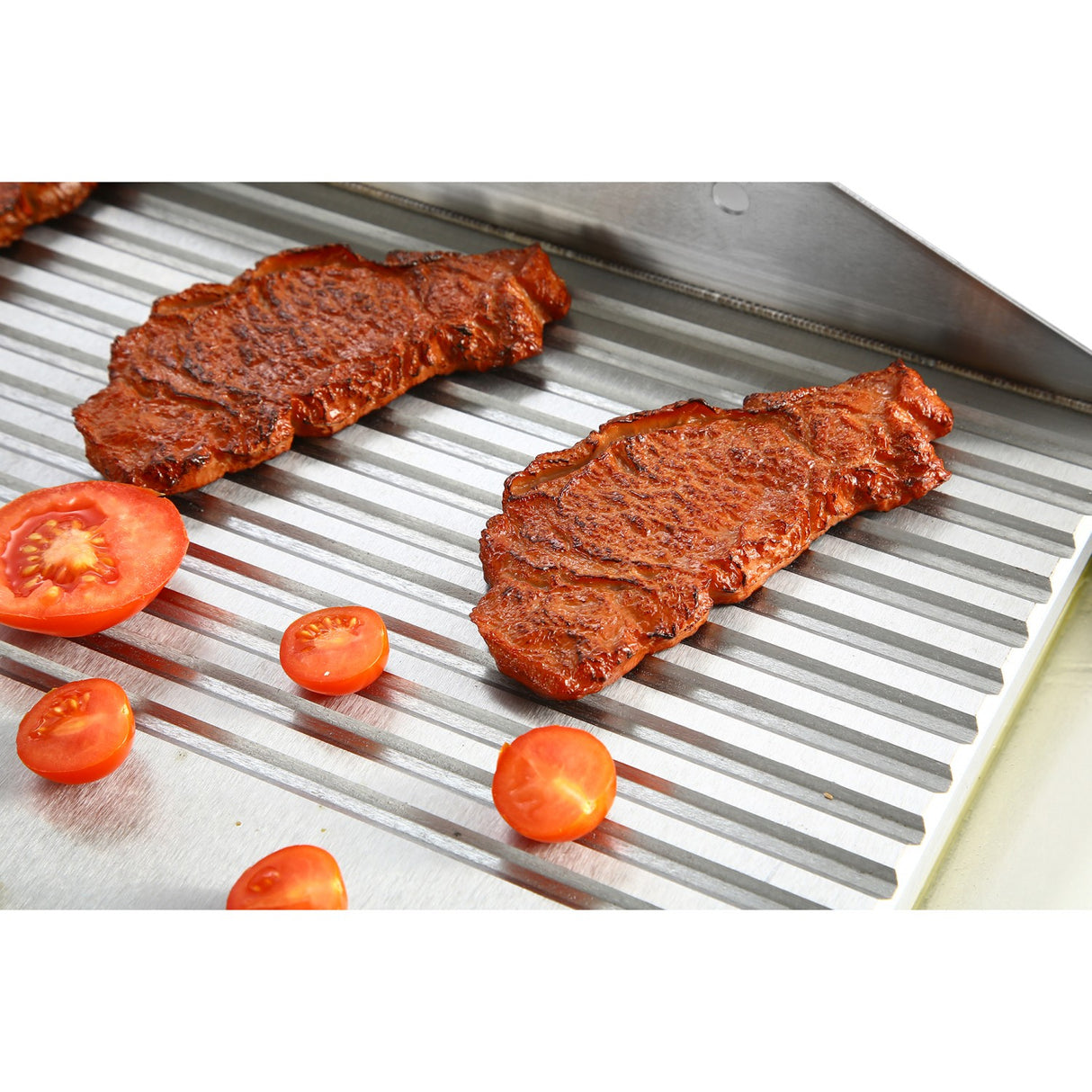 Professional Gas Griddle With Cabinet Base 9.2k W Smooth/Ribbed 700mm Depth | Adx706