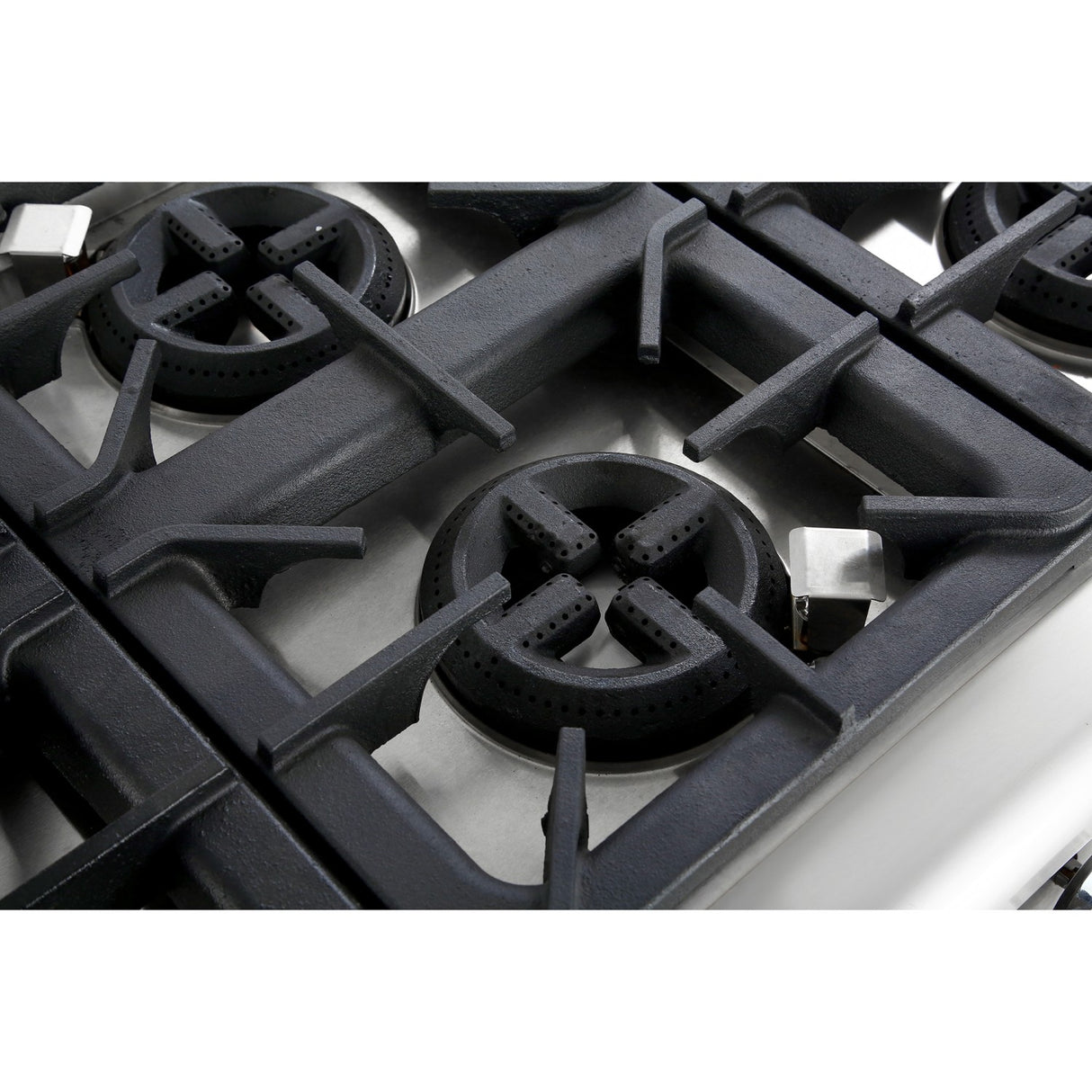 Professional Gas Range 6 Burners 45k W Electric Oven 5.8k W 700mm Depth | Adx776 A