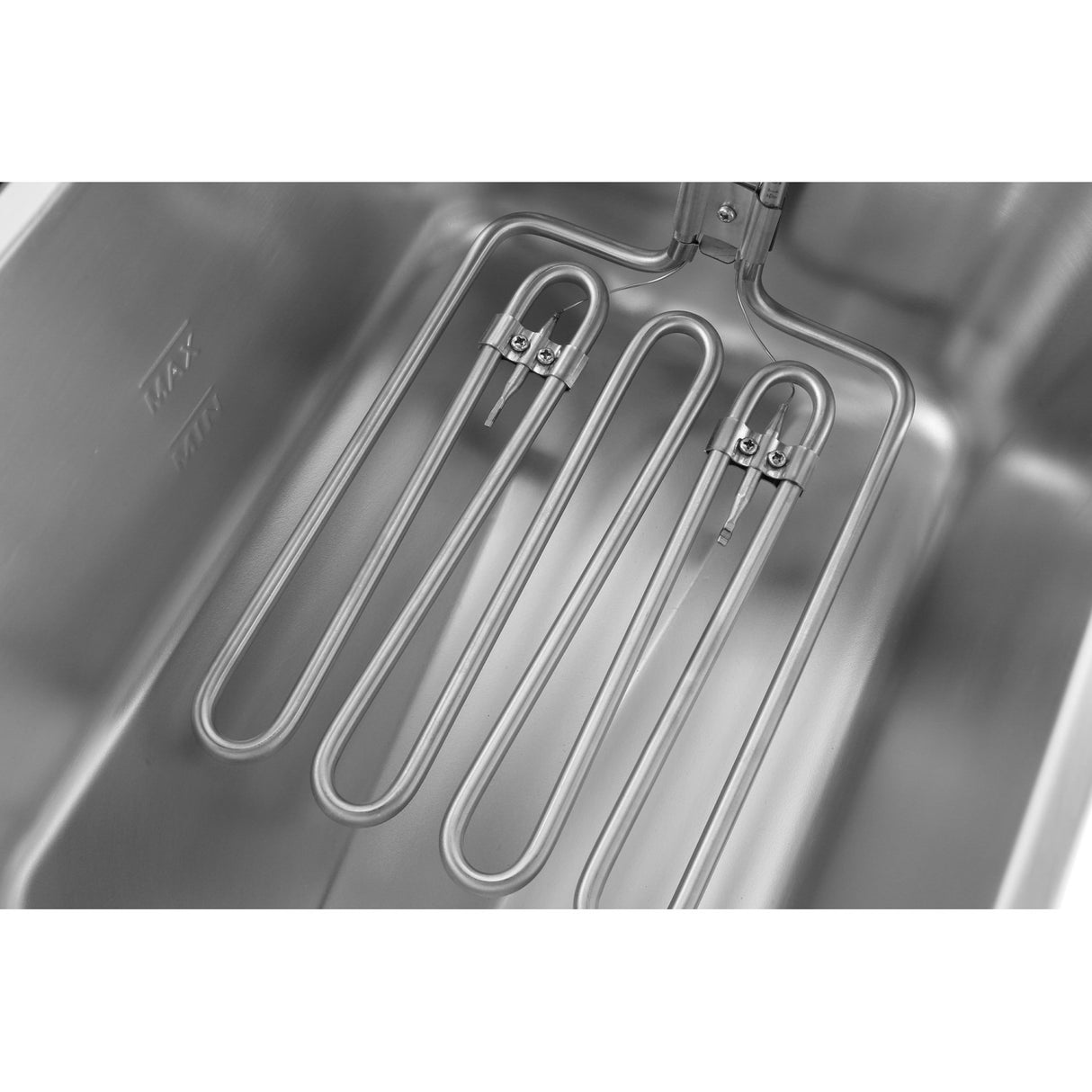 Commercial Electric Deep Fryer Countertop Double Tank 2x10 Litres 530x490x360mm | Afr008