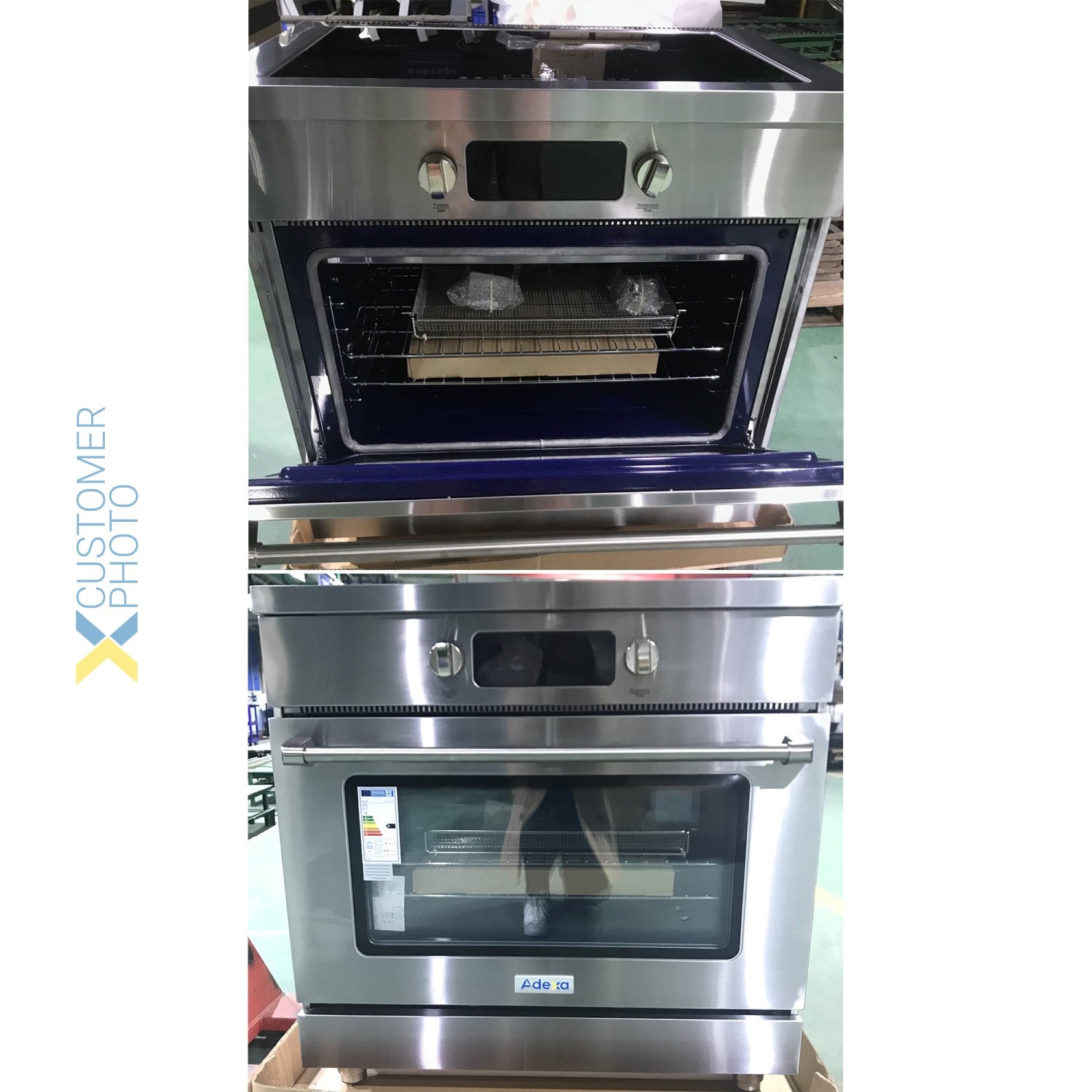 Professional Induction Range With 5 Zone And Multifunction Convection Oven |  Altay900
