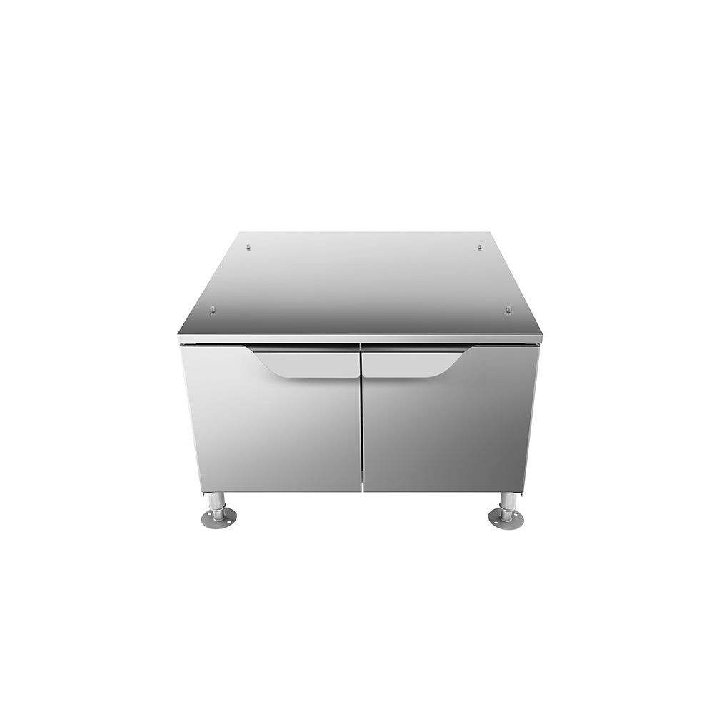 Atosa Stand with Closing Doors for Ovens with for GN 2/1 Tray Dimensions