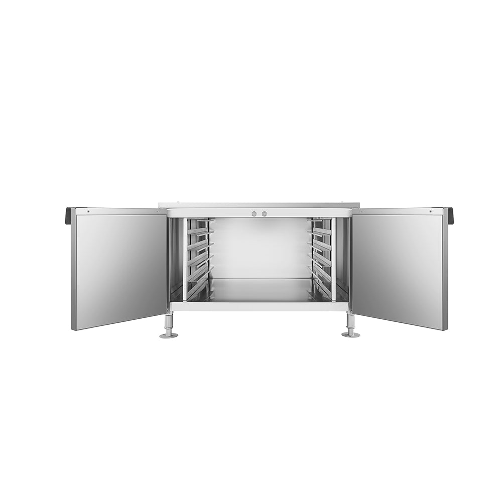 Atosa Stand with Closing Doors for Ovens with for GN 2/1 Tray Dimensions