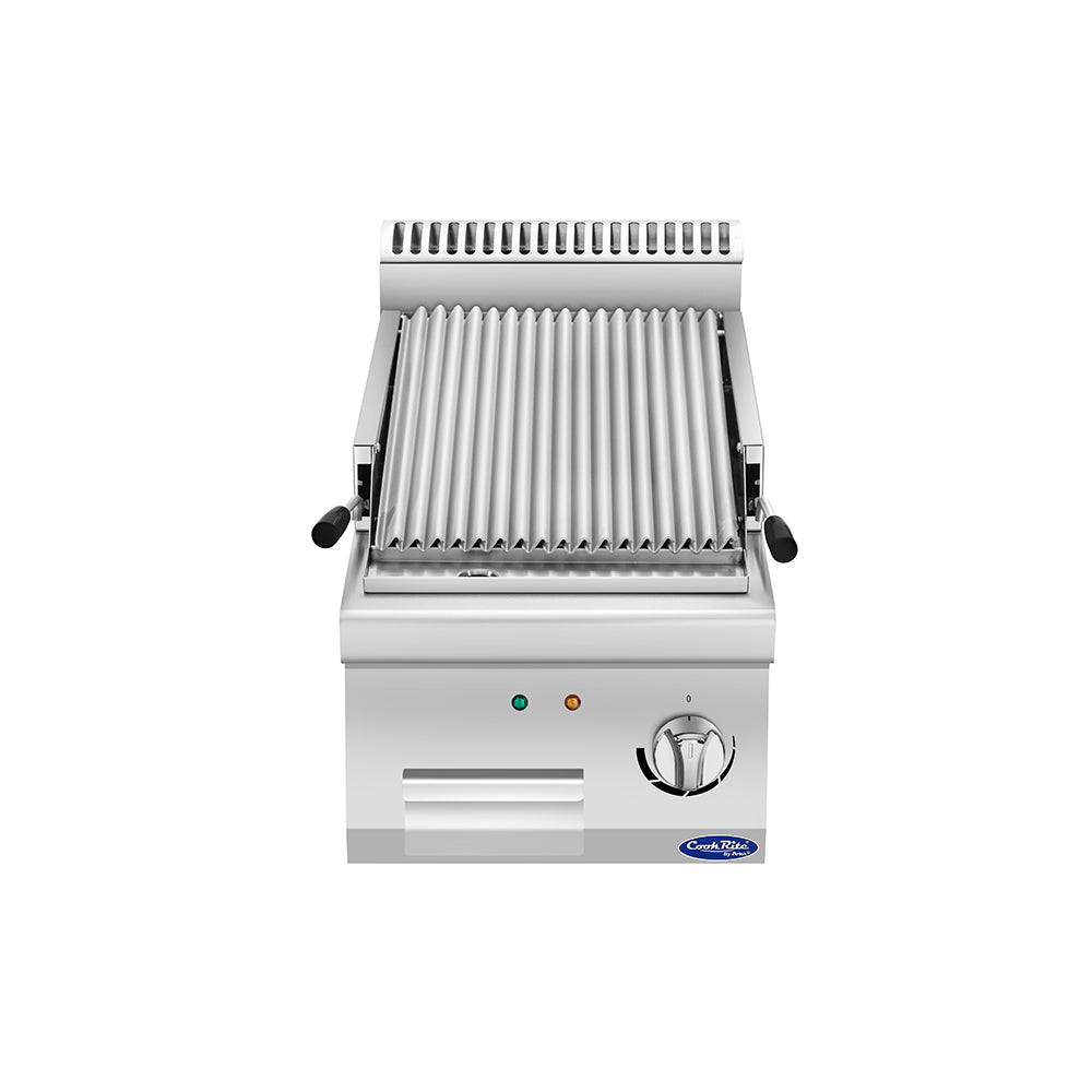 CookRite AT7E4CM-C Electric Lava Stone Grill with Handles