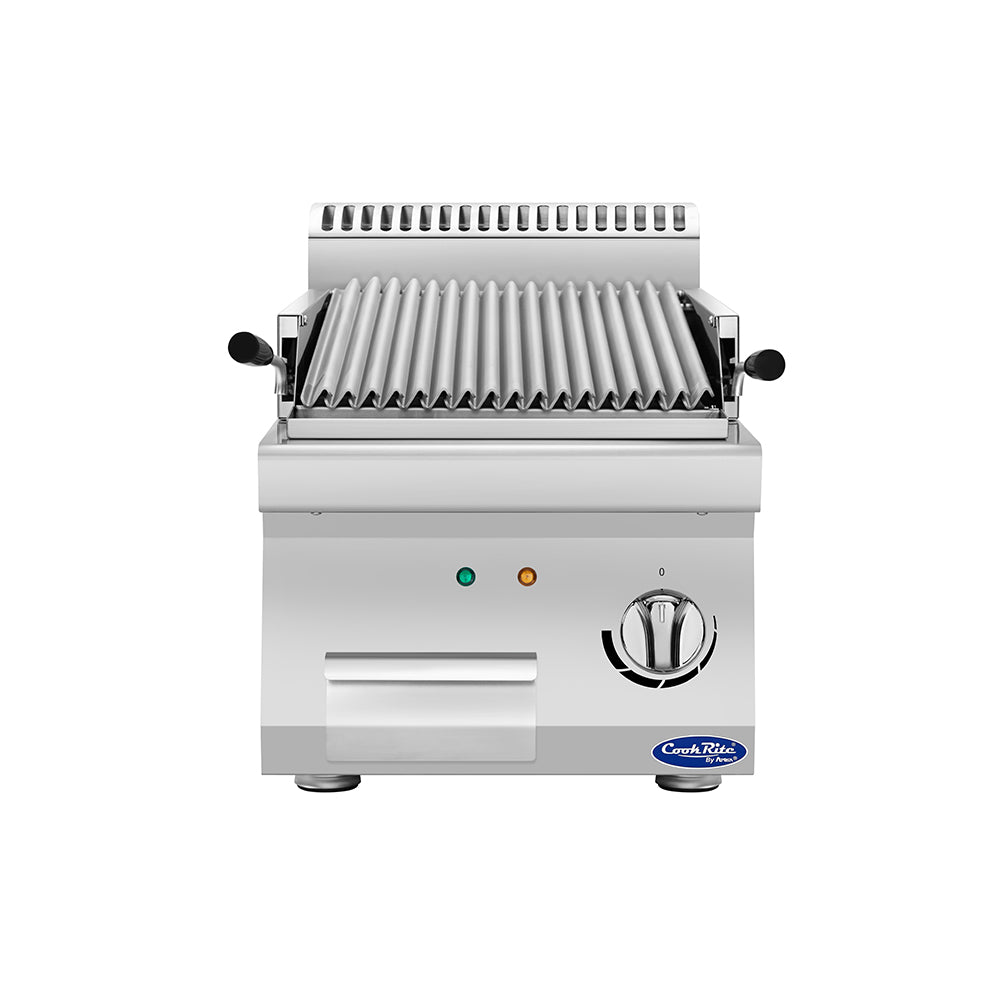 CookRite AT7E4CM-C Electric Lava Stone Grill with Handles