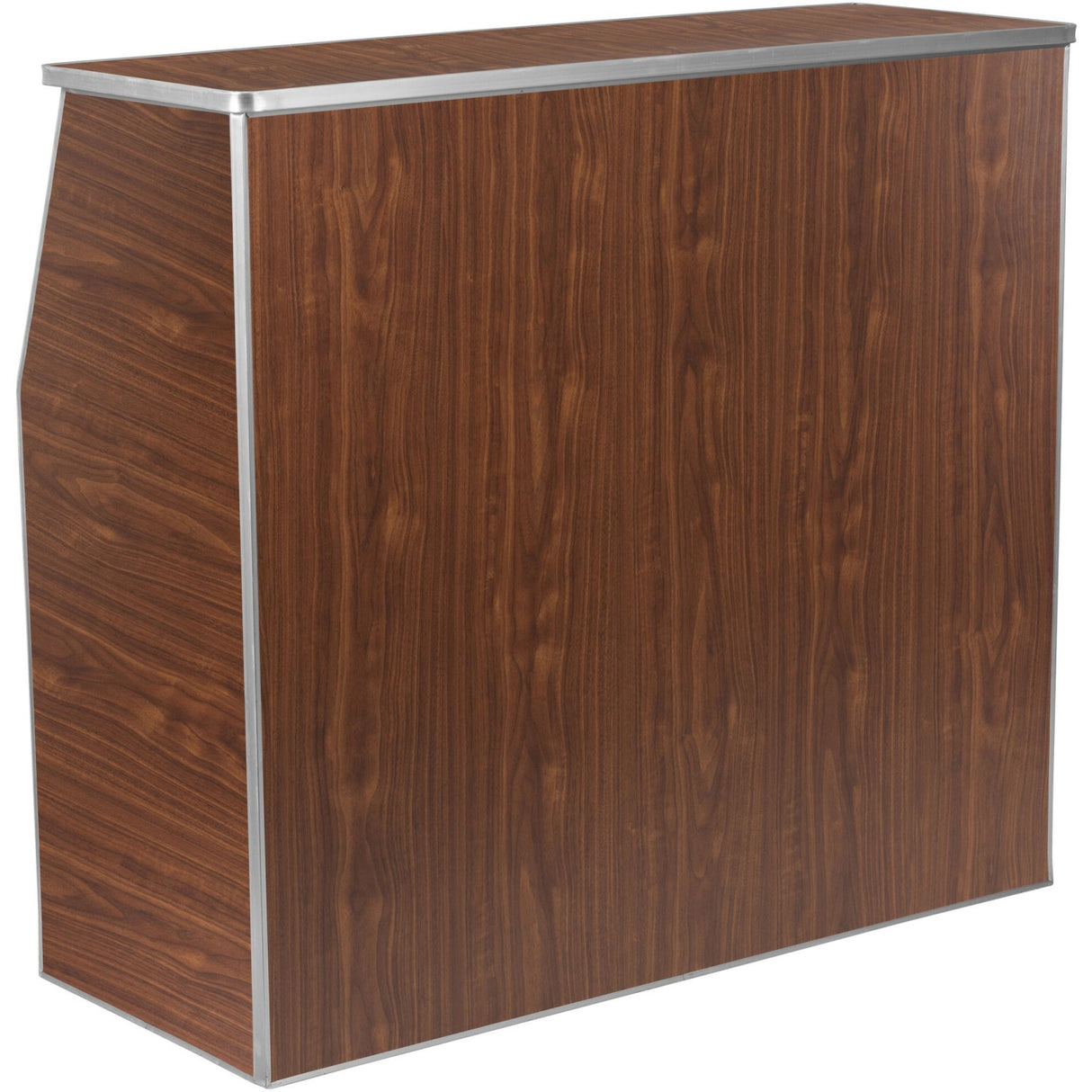 Portable Foldable Bar Walnut Laminate | Ax204