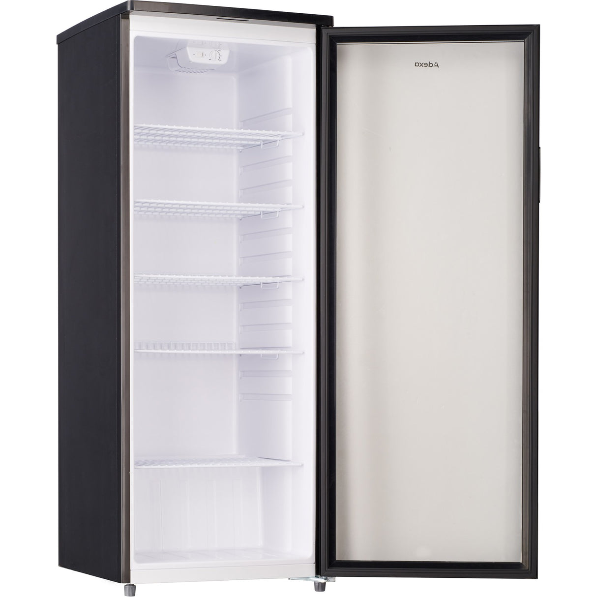 Commercial Display Refrigerator With Glass Door 248 Litres Black | Ax268 Bvc