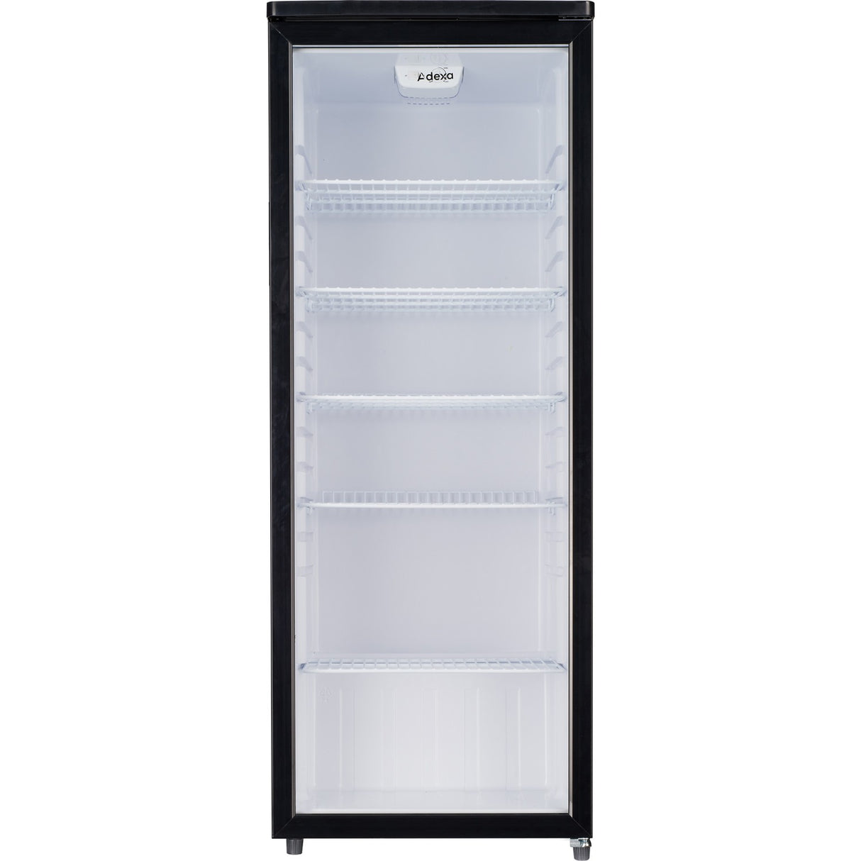 Commercial Display Refrigerator With Glass Door 248 Litres Black | Ax268 Bvc