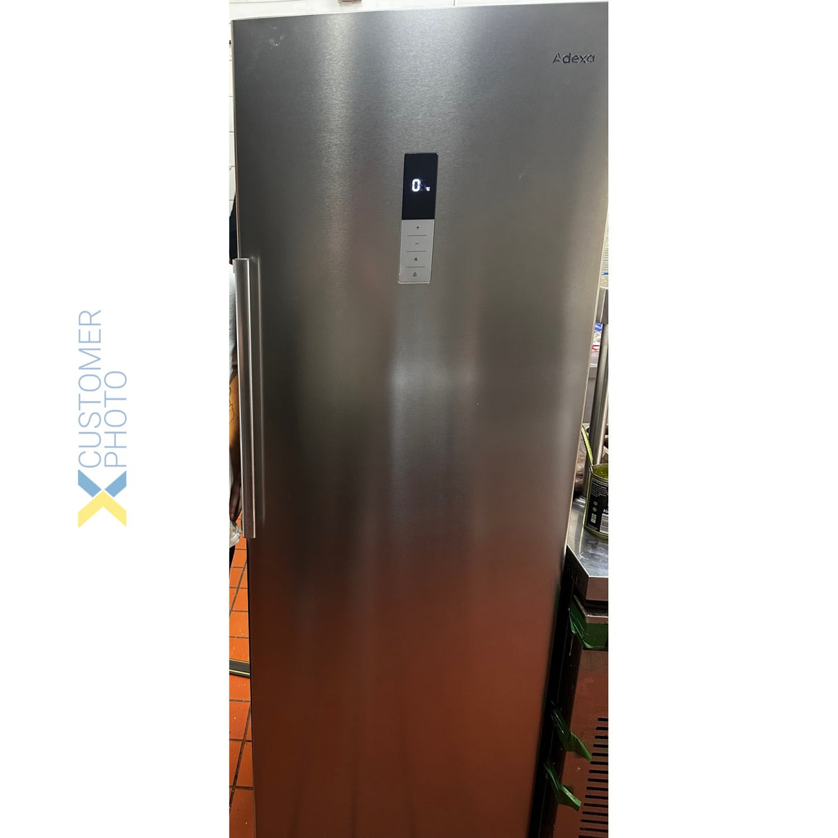 Commercial Refrigerator Upright Cabinet 335 Litres Stainless Steel Single Door | Ax350 Nxd
