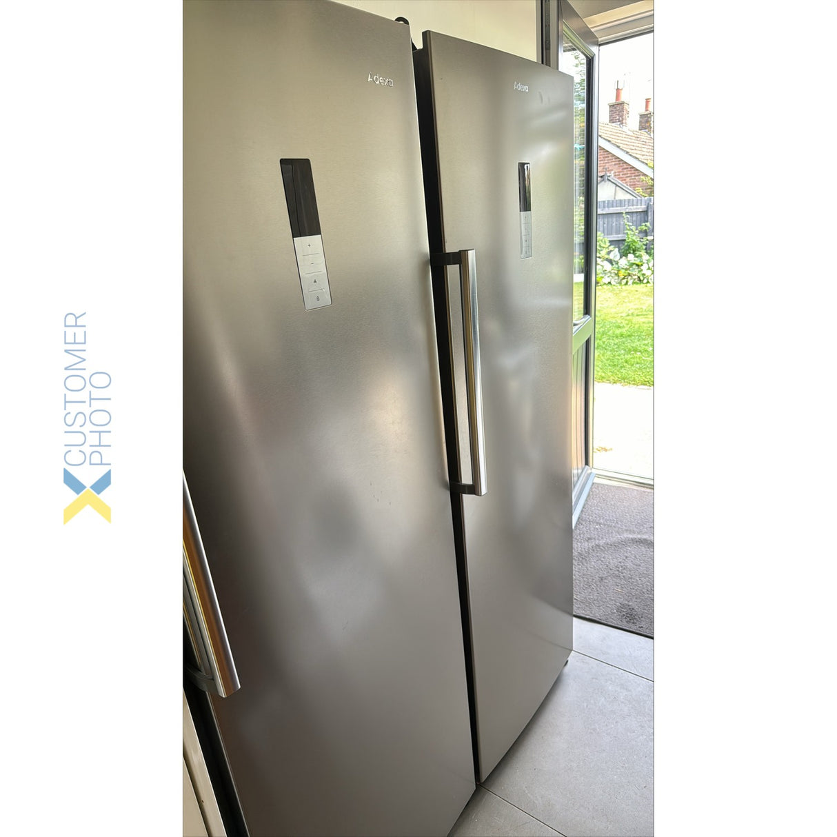 Commercial Freezer Upright Cabinet 235 Litres Stainless Steel Single Door | Ax250 Nxf