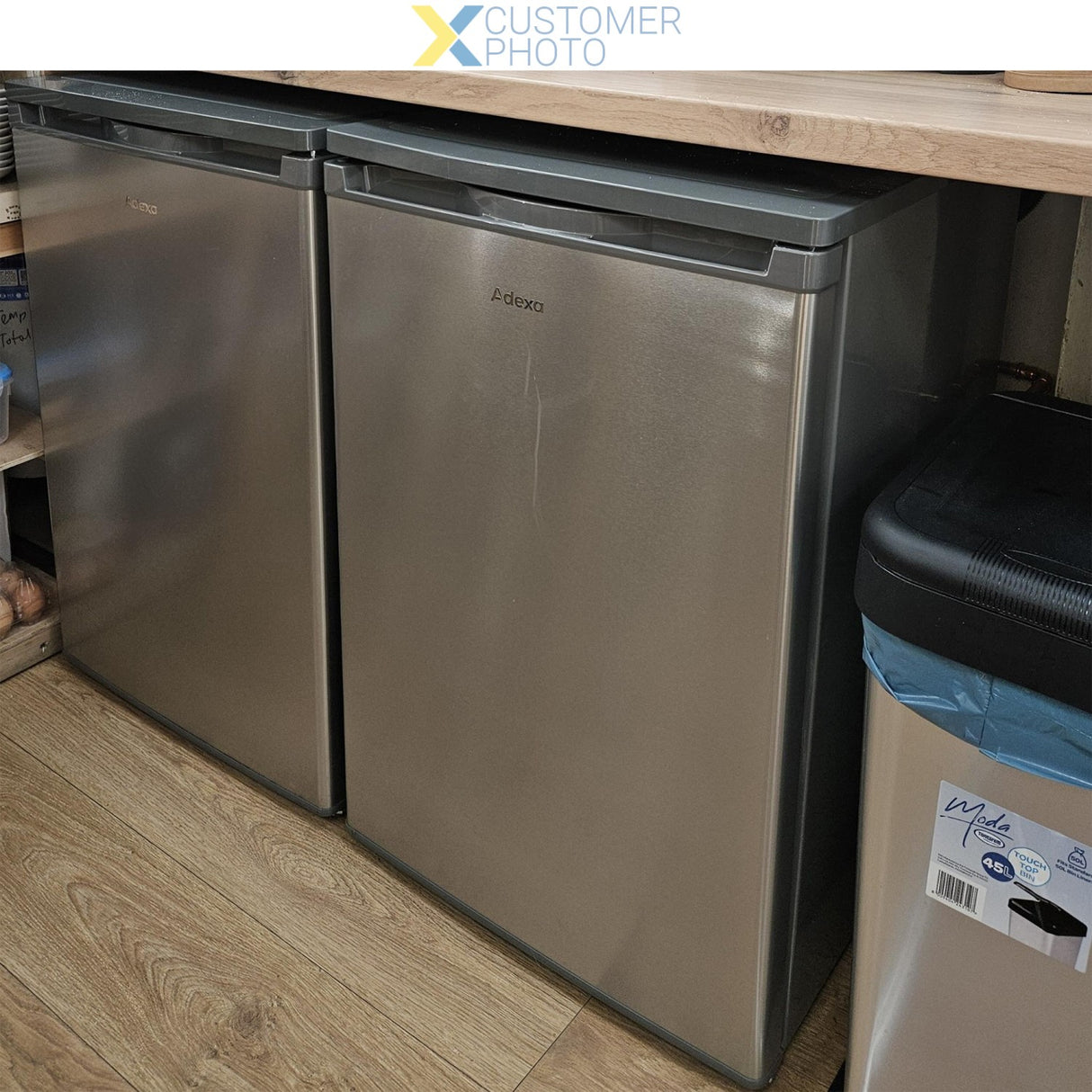 Undercounter Freezer 83 Litre Reversible Single Door Stainless Steel | Ax85 Nx