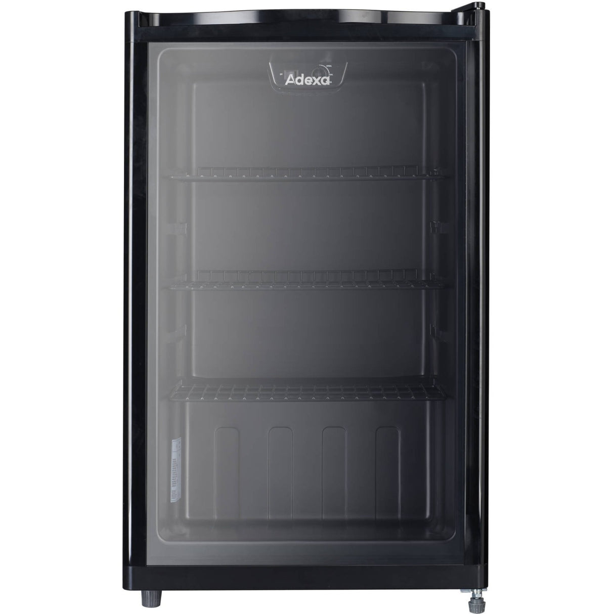 108lt Beer Bottle Cooler Glass Door Black | Ax108 Bvc