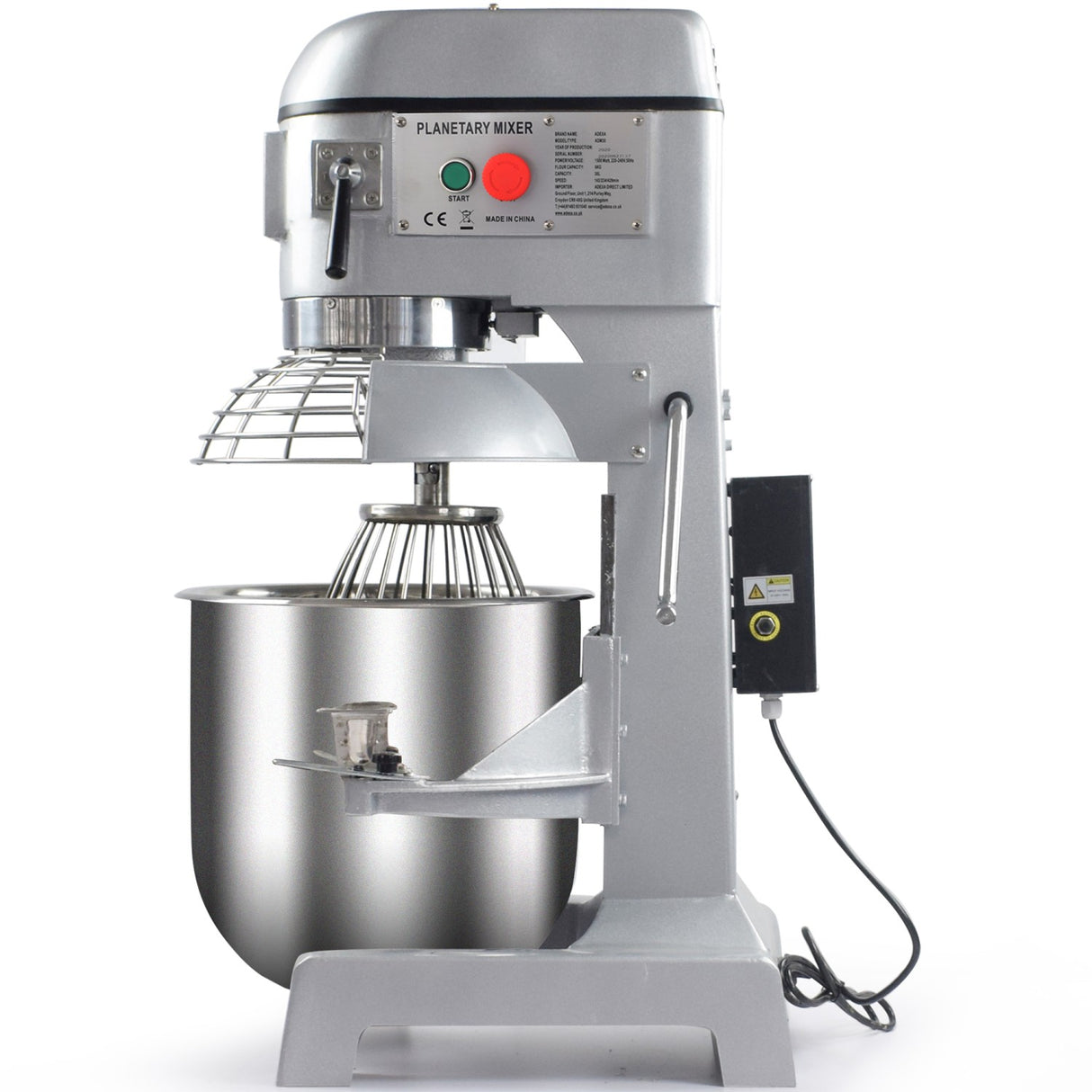 Professional Planetary Mixer 40 Litres 3 Speeds | Adm40