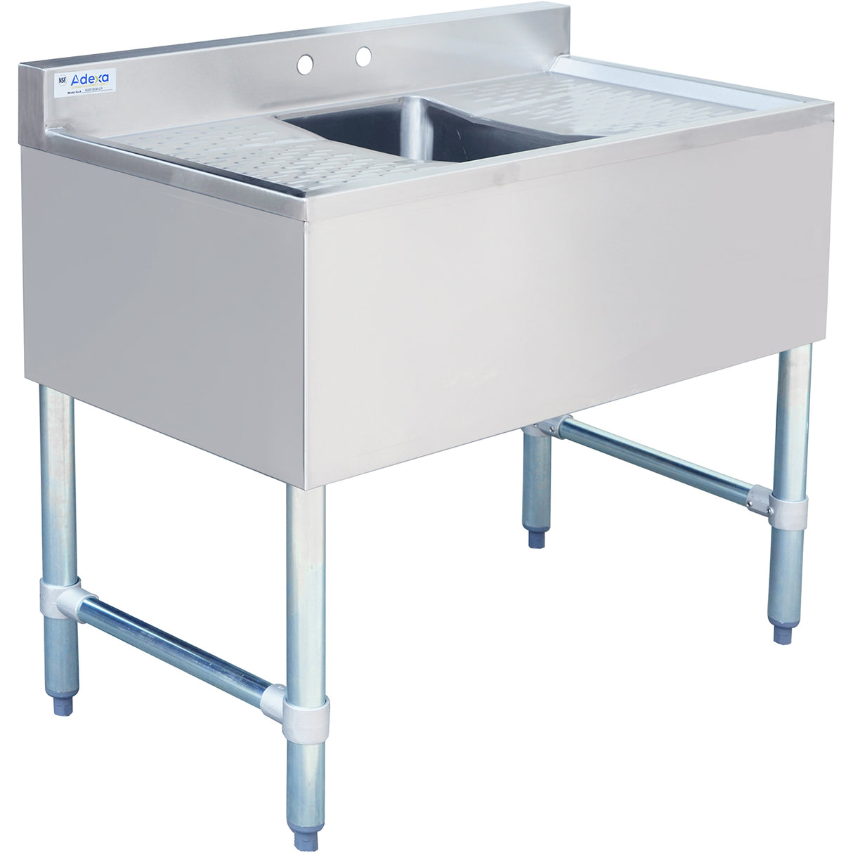Commercial Bar Sink 1 Bowl Middle 914x477x838mm | Bar1 B36 Lr