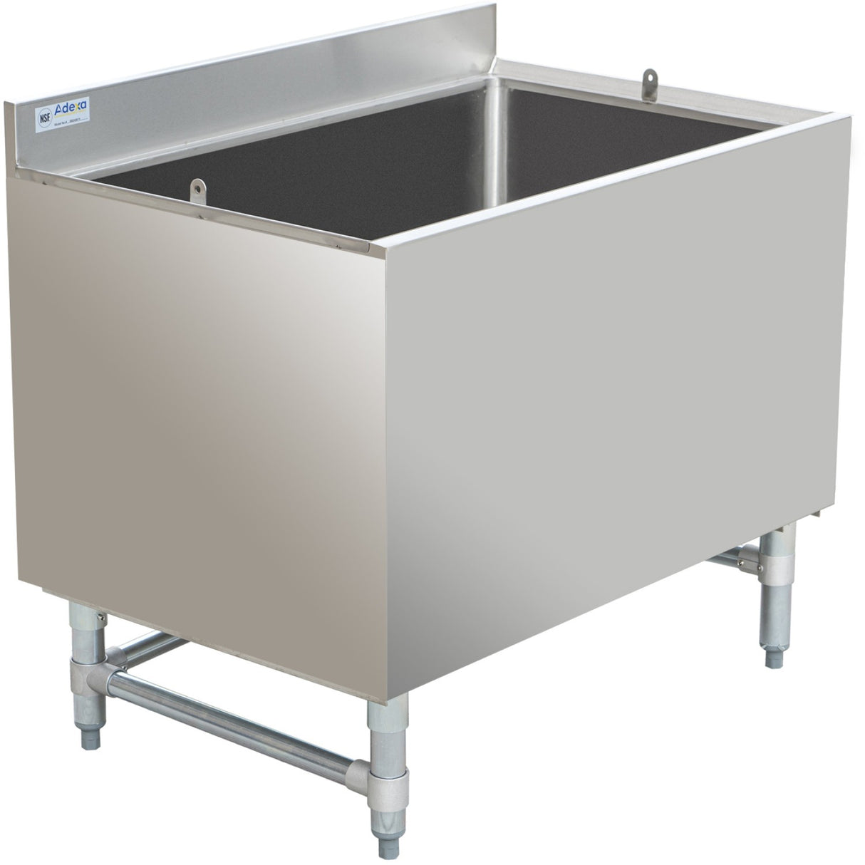 Commercial Beer Box Backsplash Stainless Steel 910x610x760mm | Bb243618