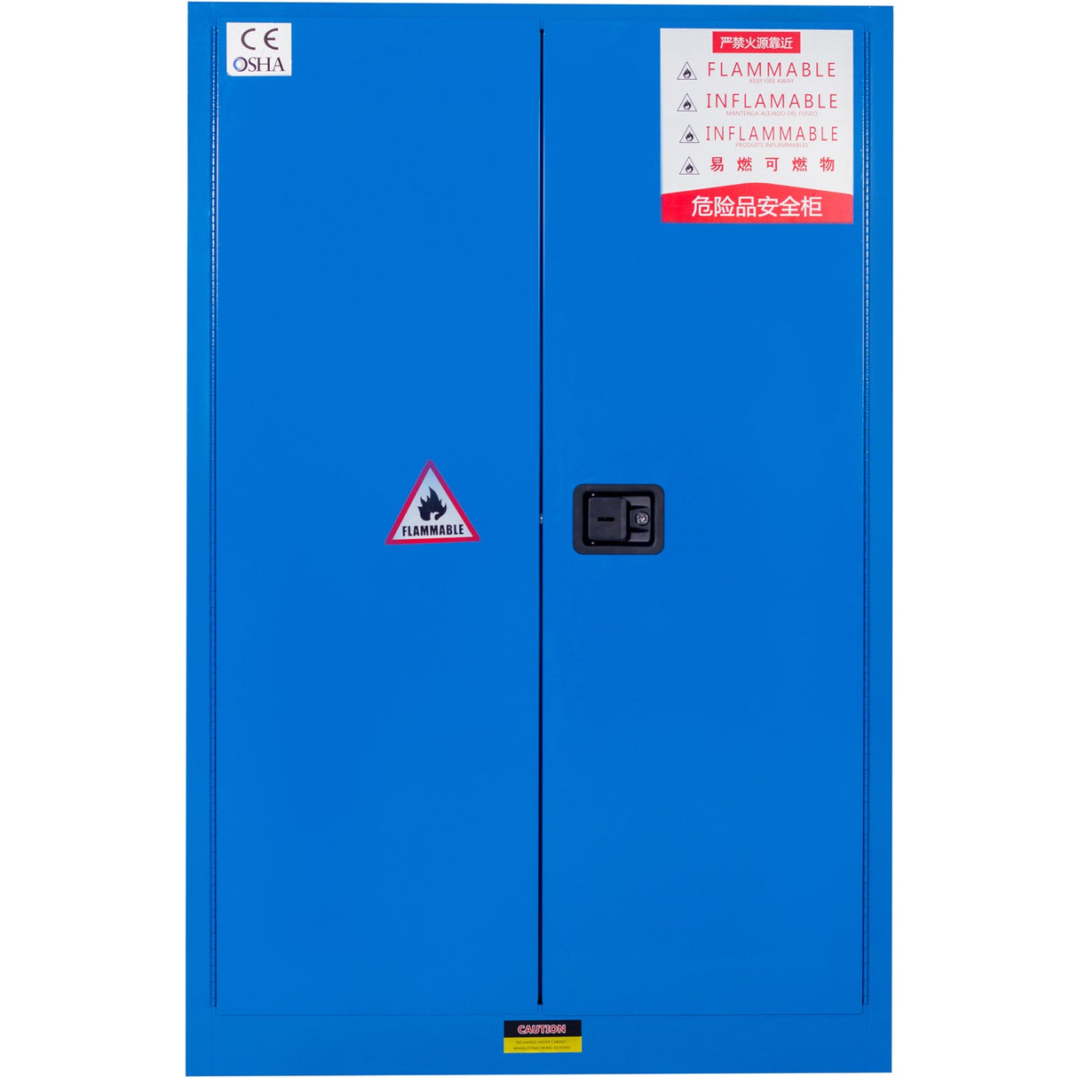 45 Gallon / 170 Litre Flammable Safety Coshh Cabinet 1090x460x1650mm | Bb45