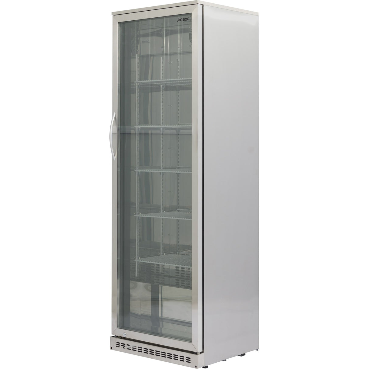 Back Bar Cooler 1 Hinged Door 300 Litres Stainless Steel | Bcss300 G