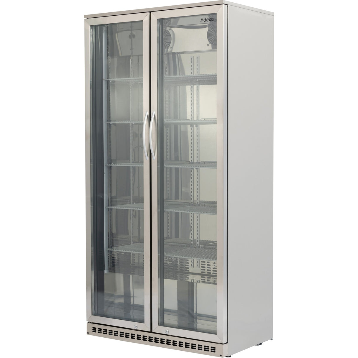 Back Bar Cooler Double Hinged Door 500 Litres Stainless Steel | Bcss500 G