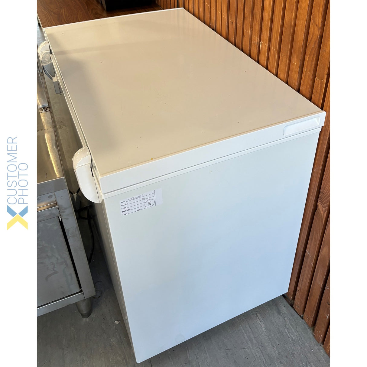 Chest Freezer Solid White Lid 249 Litres | Bd249