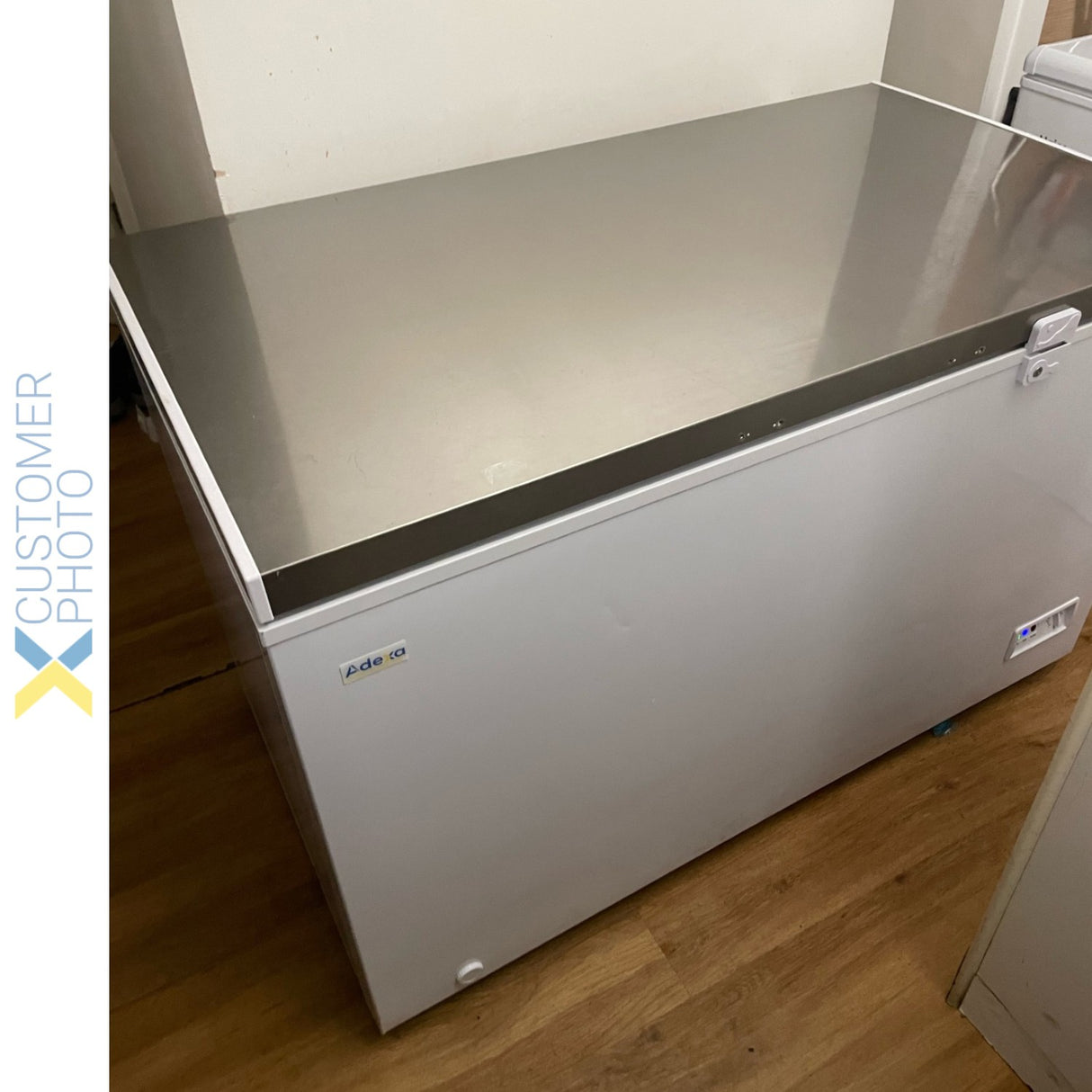 Chest Freezer Solid Stainless Steel Lid 345 Litres | Bd355 Ja