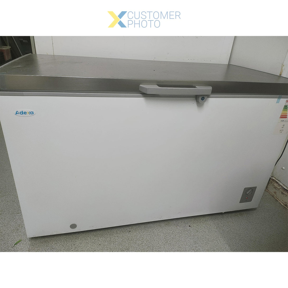 Commercial Chest Freezer 397 Litres Solid Stainless Steel Lid | Bd400 Ss