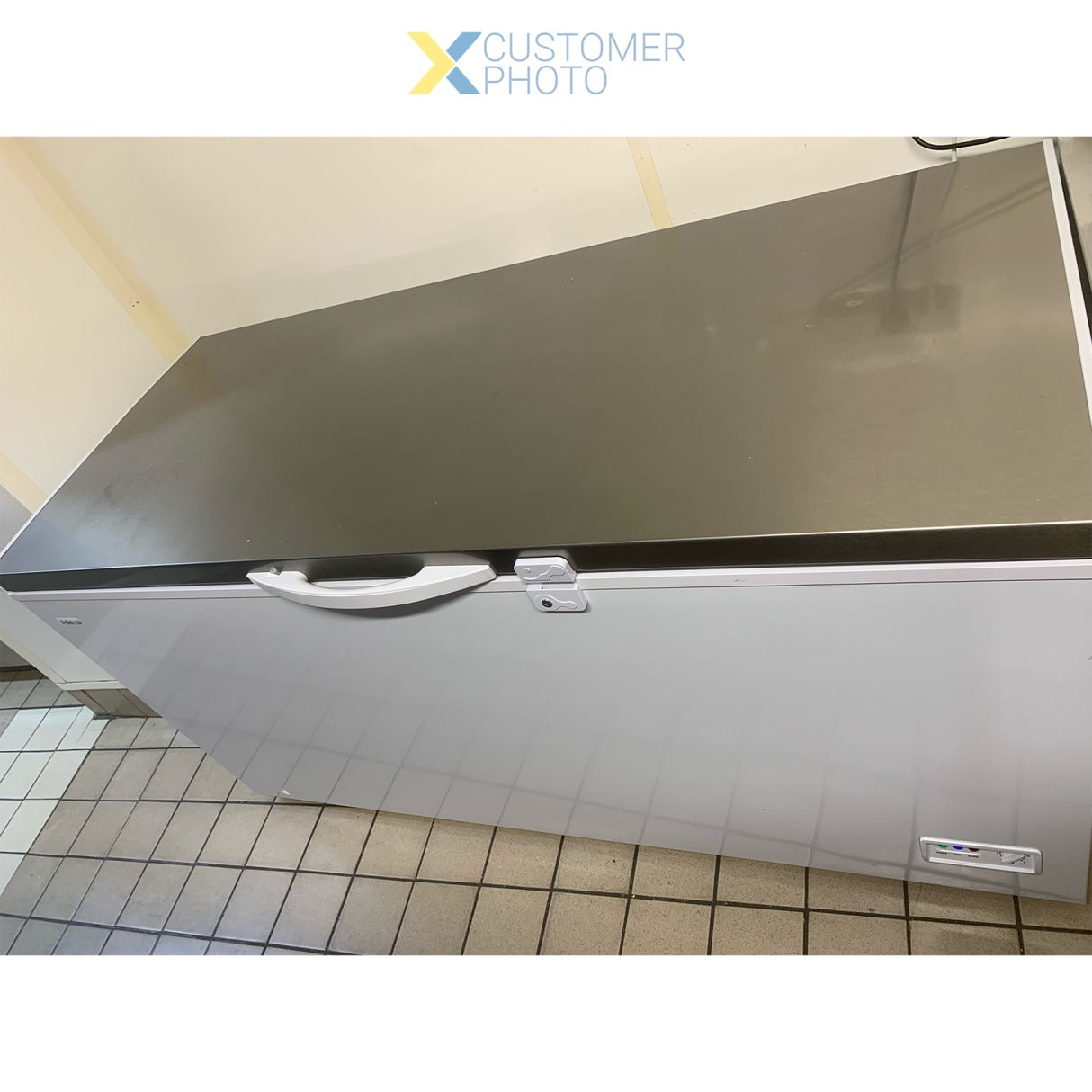 Chest Freezer Solid Stainless Steel Lid 562 Litres | Bd505 Ja