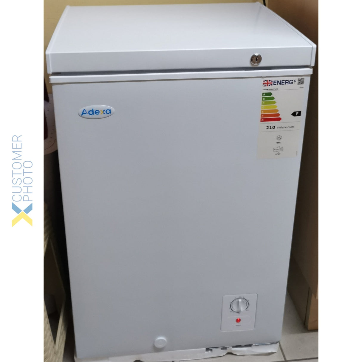 Chest Freezer Solid White Lid 99 Litres | Bd99