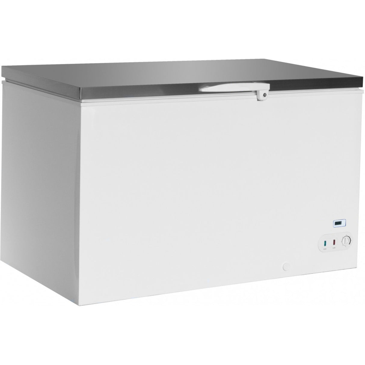 Chest Freezer Solid Stainless Steel Lid 345 Litres | Bd355 Ja