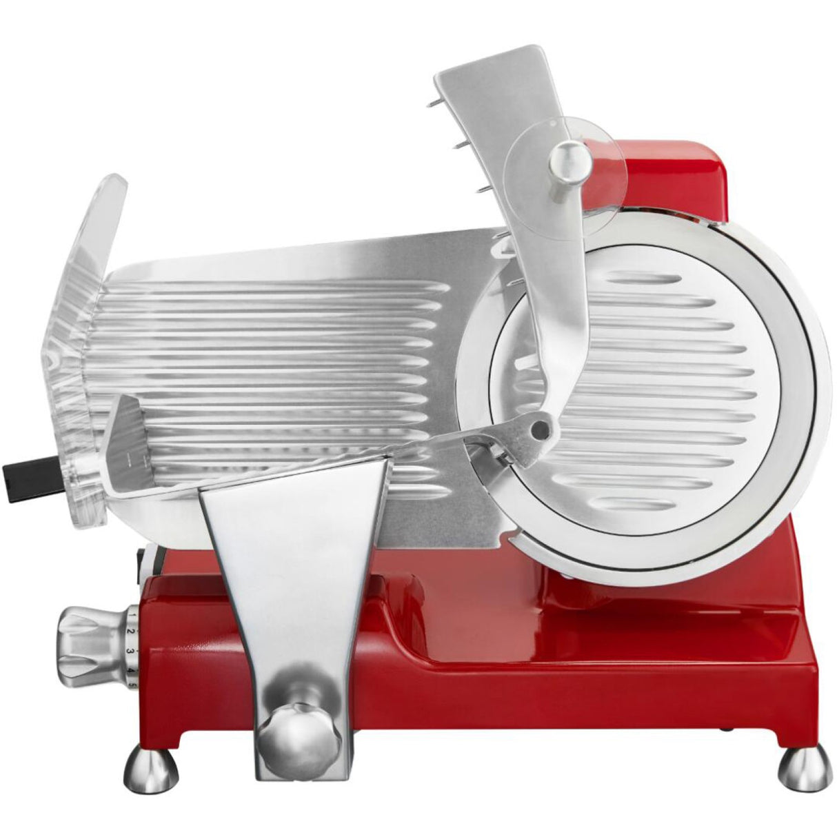 Commercial Meat Slicer 8''/220mm Aluminium Coated Red | Bf220 Rouge