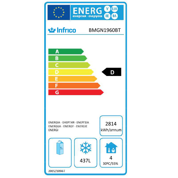 Triple Door Freezer Counter With Upstand