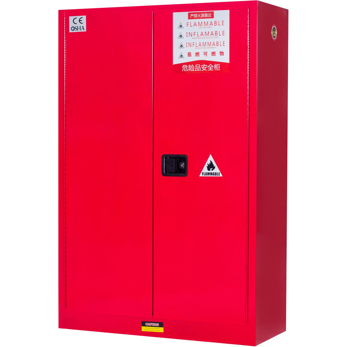 45 Gallon / 170 Litre Flammable Safety Coshh Cabinet 1090x460x1650mm | Br45
