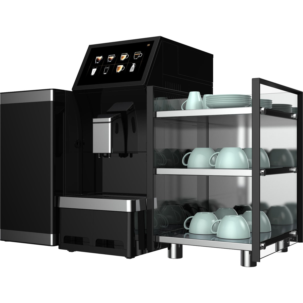 Commercial Automatic Coffee Machine Digital Display 19bar | Btb102