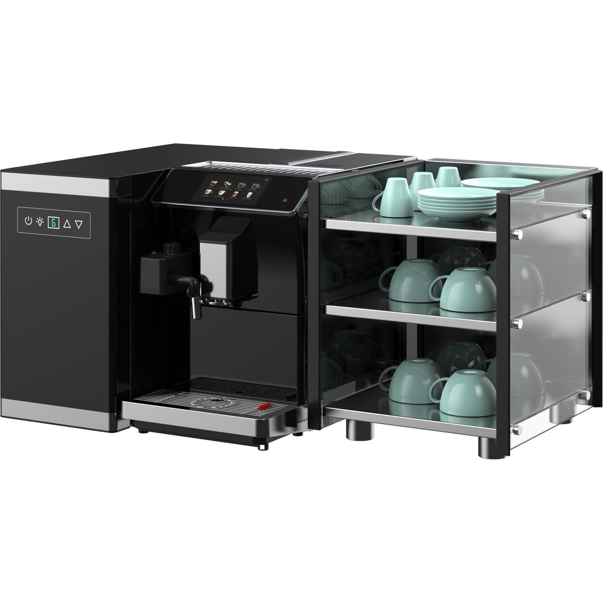 Commercial Automatic Coffee Machine Digital Display 19bar | Btb203