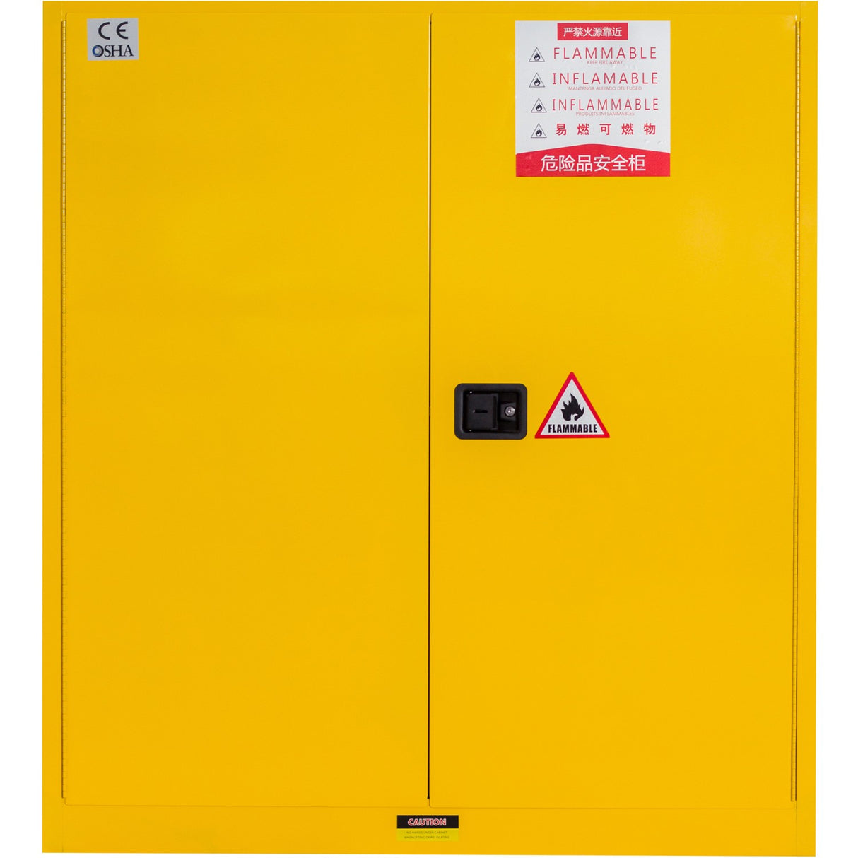 110 Gallon / 416 Litre Flammable Safety Coshh Cabinet 1500x860x1650mm | By110