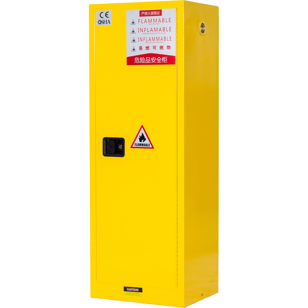 22 Gallon / 83 Litre Flammable Safety Coshh Cabinet 590x460x1650mm | By22
