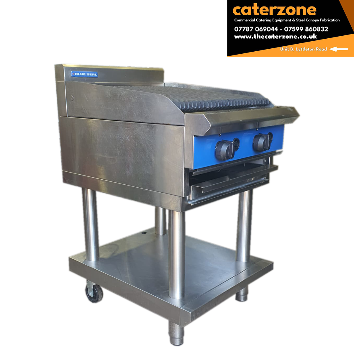 Blue Seal Evolution Series - 600mm Gas Chargrill Leg Stand - Refurbished