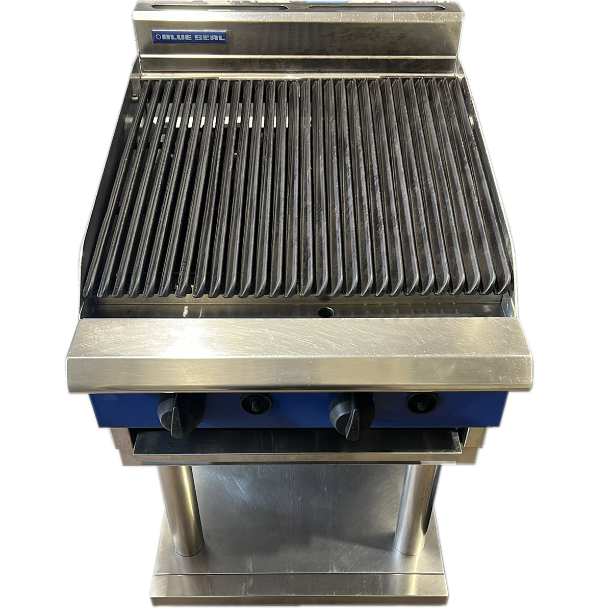 Blue Seal 2 Burner Chargrill with Stand - Refurbished