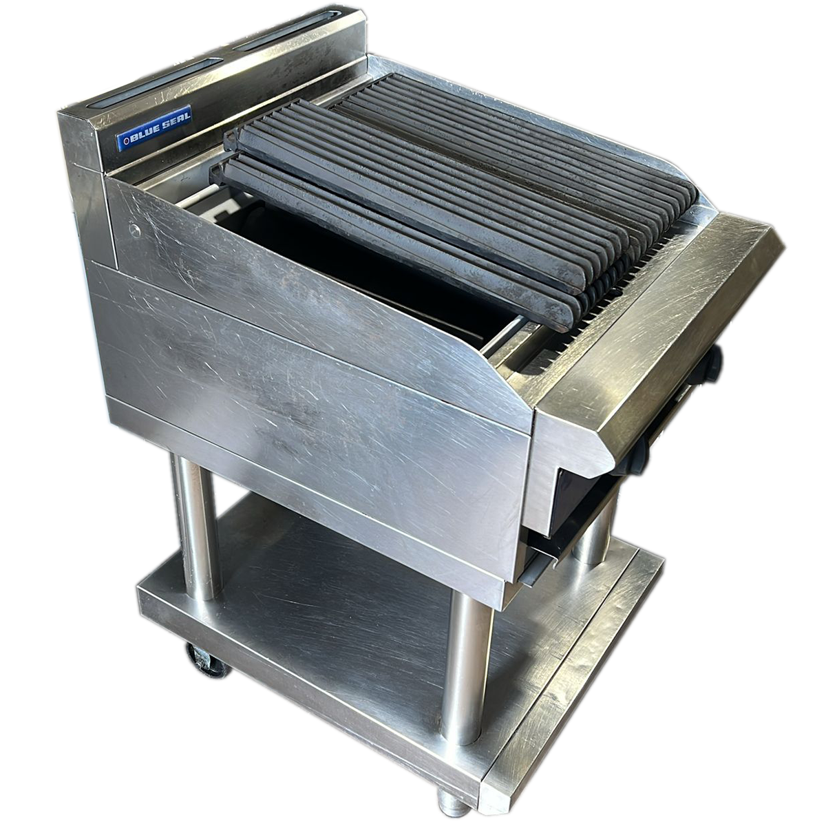 Blue Seal 2 Burner Chargrill with Stand - Refurbished