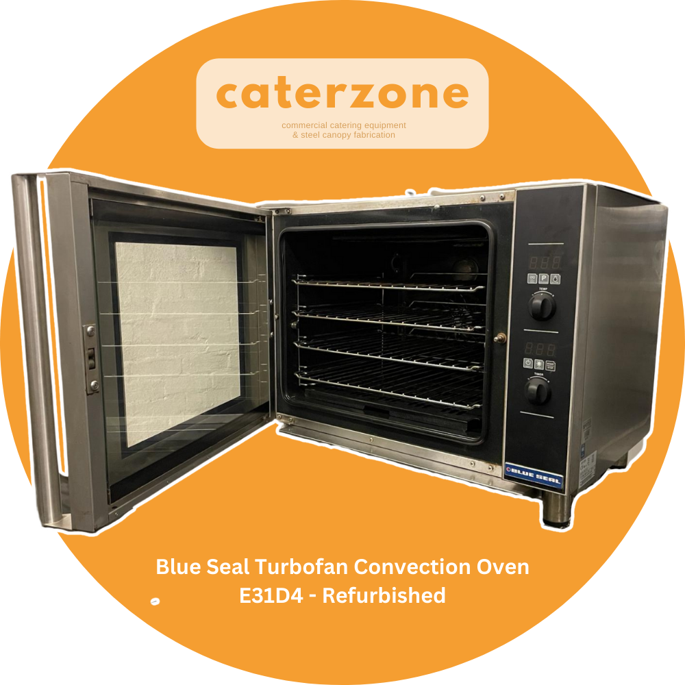 Blue Seal Turbofan Convection Oven E31D4 - Refurbished
