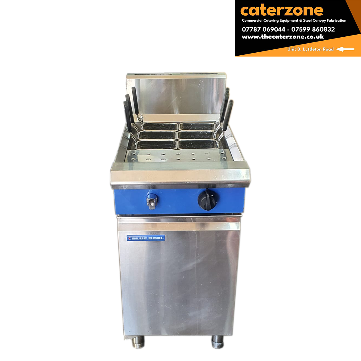 Blue Seal G47 Single Tank Gas Pasta Cooker Refurbished