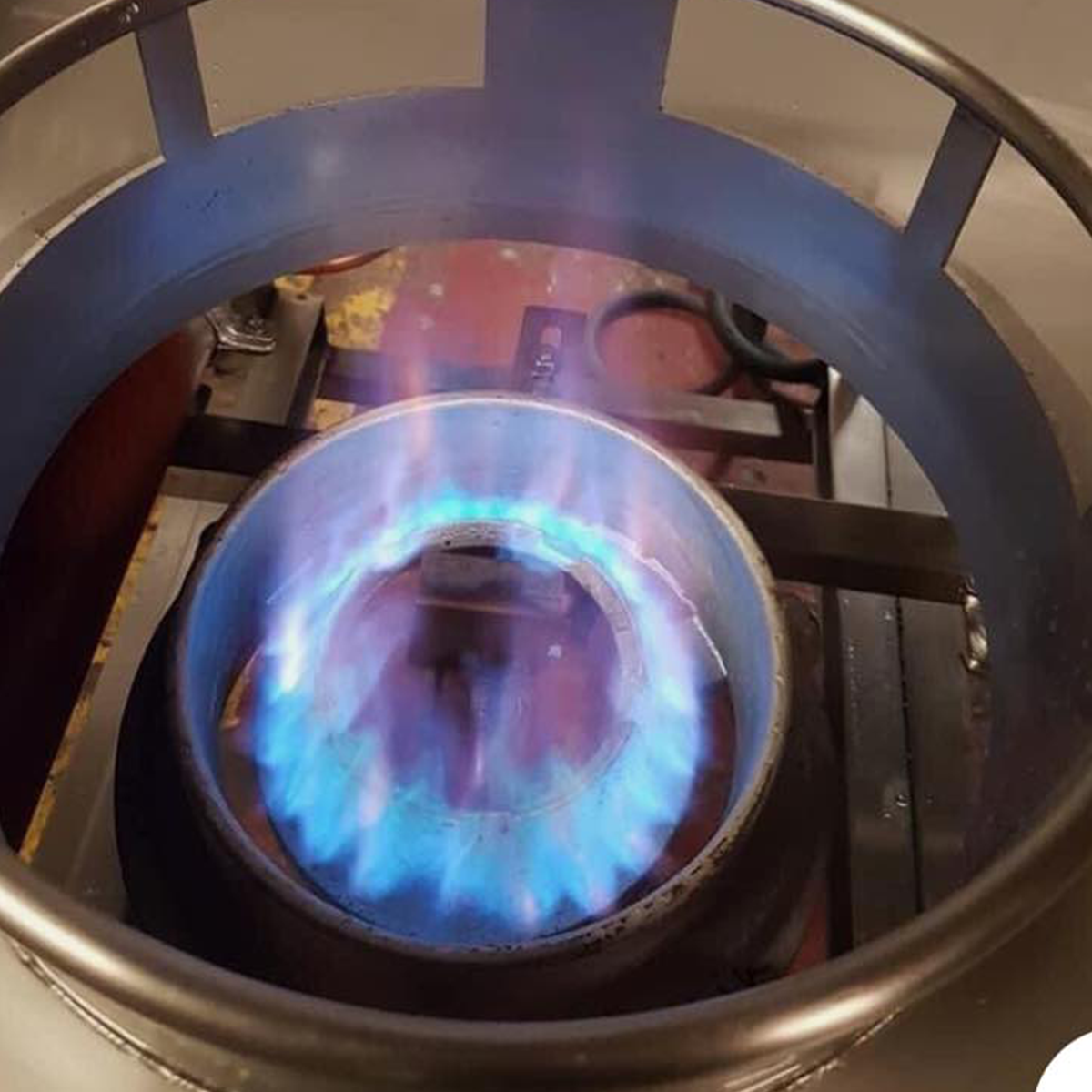 5 Burner 2 Line Chinese WOK Cooker Gas - Brand New