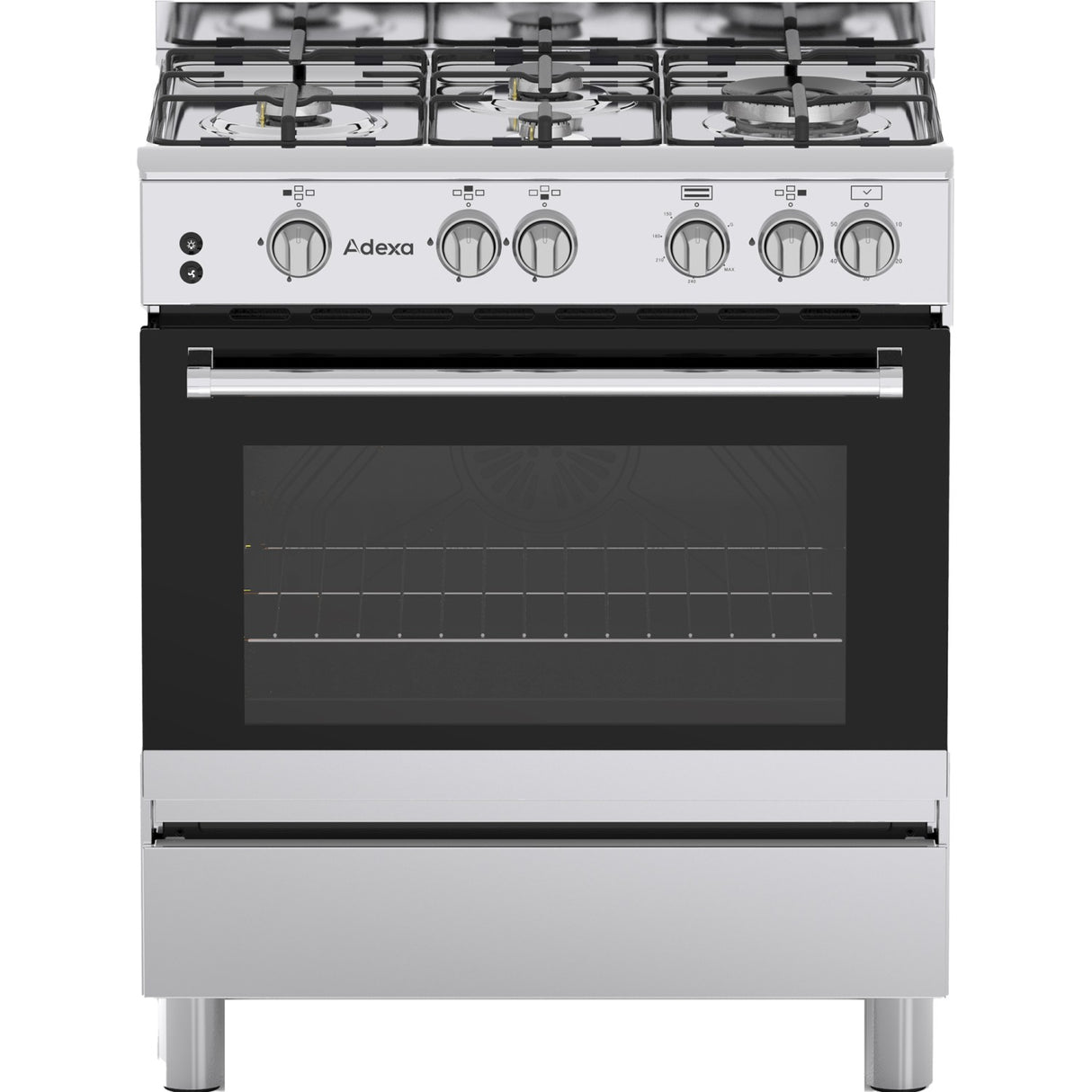 Professional Gas Range Oven 4.7k W With 4 Burners 8.6k W | C74 Nd