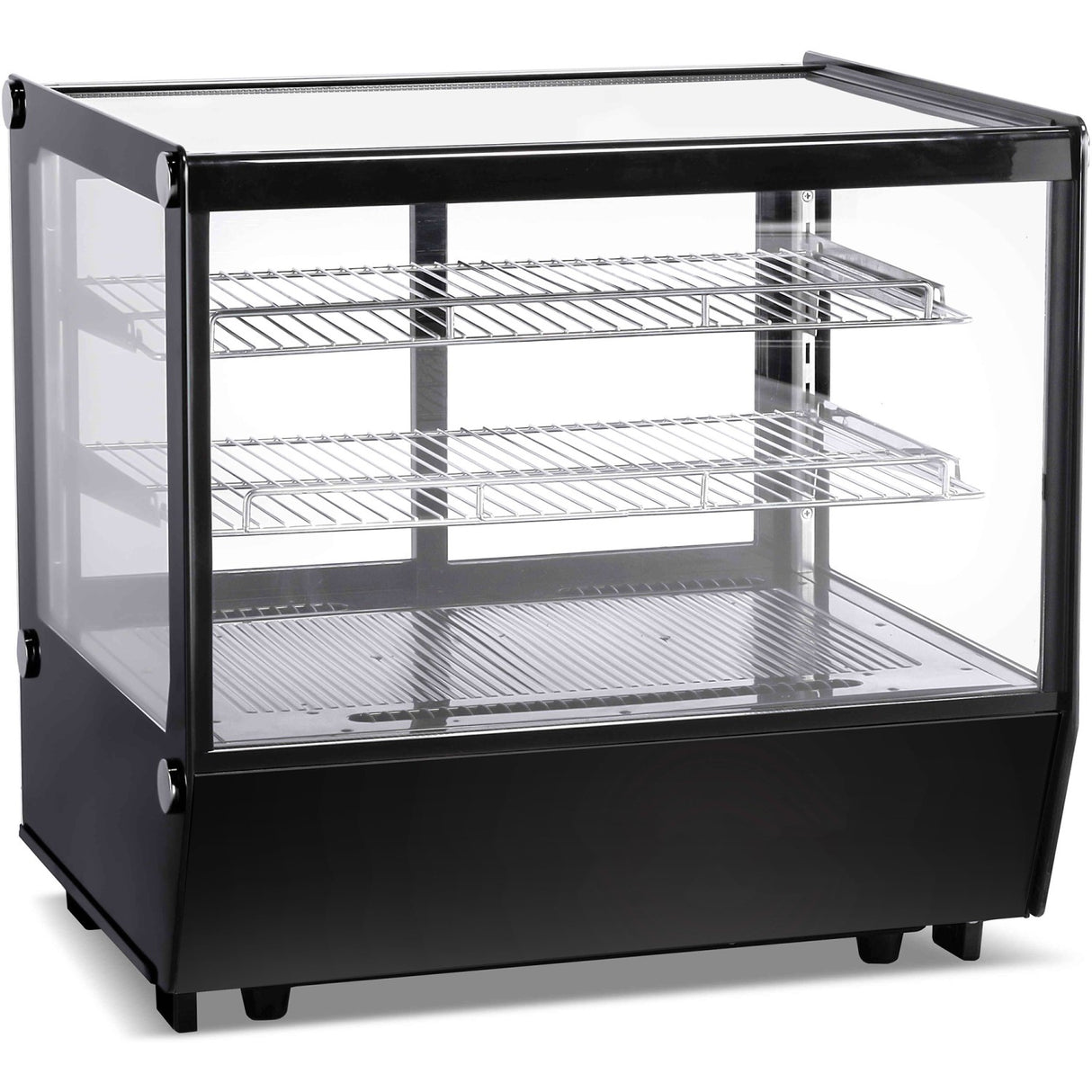 Display Merchandiser Fridge 120 Litres 2 Shelves Black | Cw120 Black