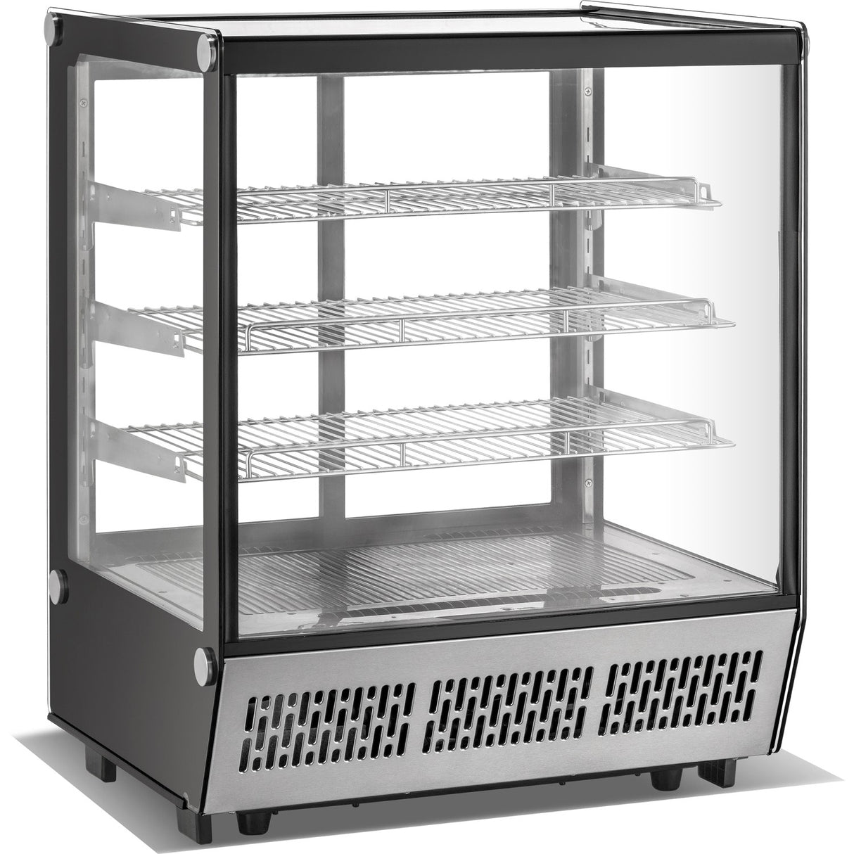 Display Merchandiser Fridge 145 Litres 3 Shelves Stainless Steel | Cw145