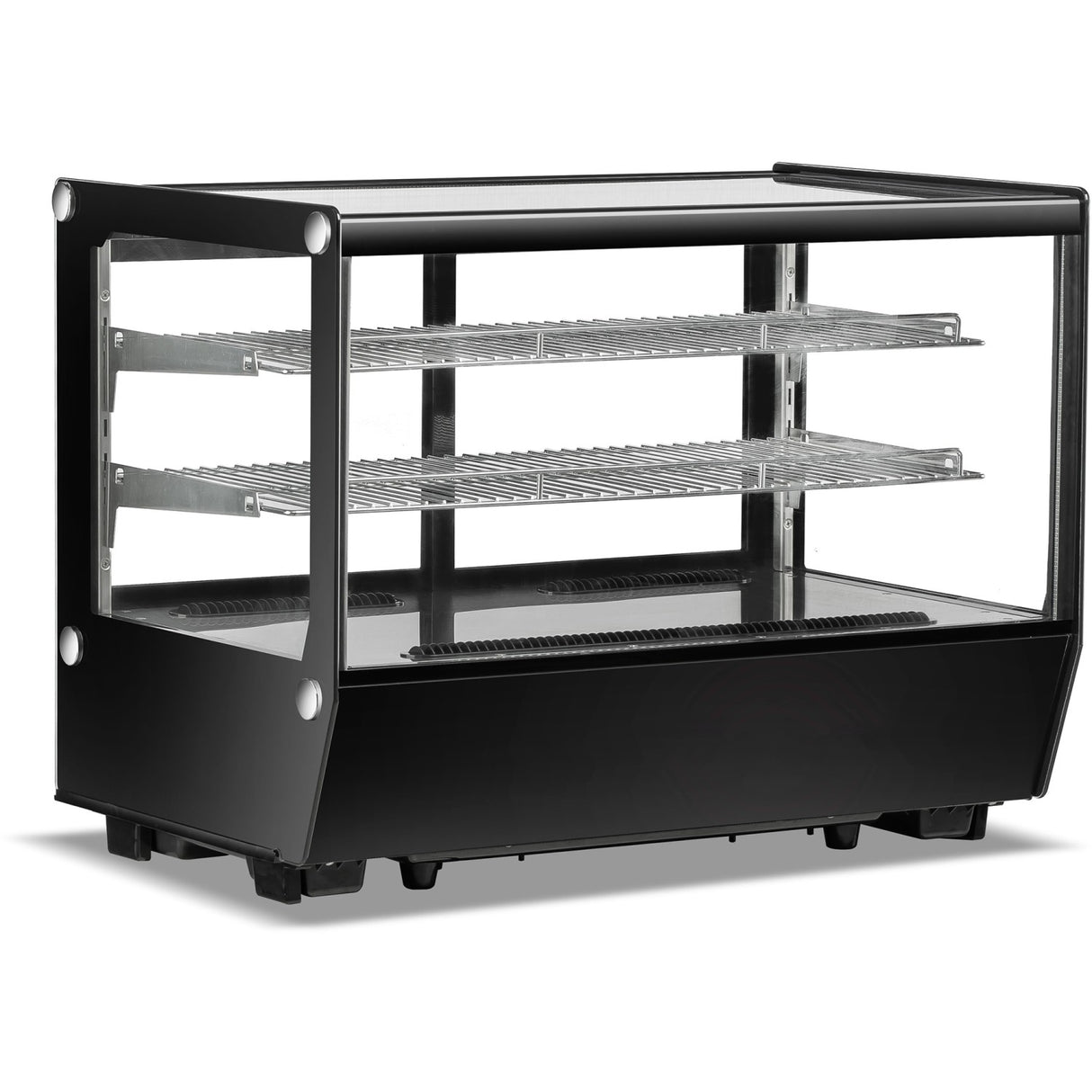 Display Merchandiser Fridge 160 Litres 2 Shelves Black | Cw160 Black
