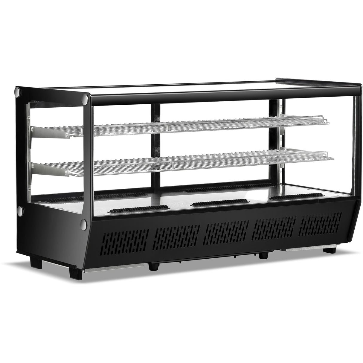 Display Merchandiser Fridge 200 Litres 2 Shelves Black| Cw200 Black