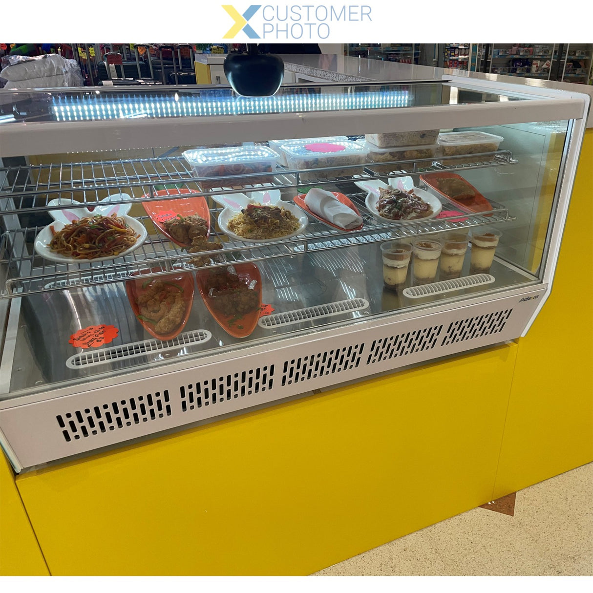 Display Merchandiser Fridge 200 Litres 2 Shelves White | Cw200 White