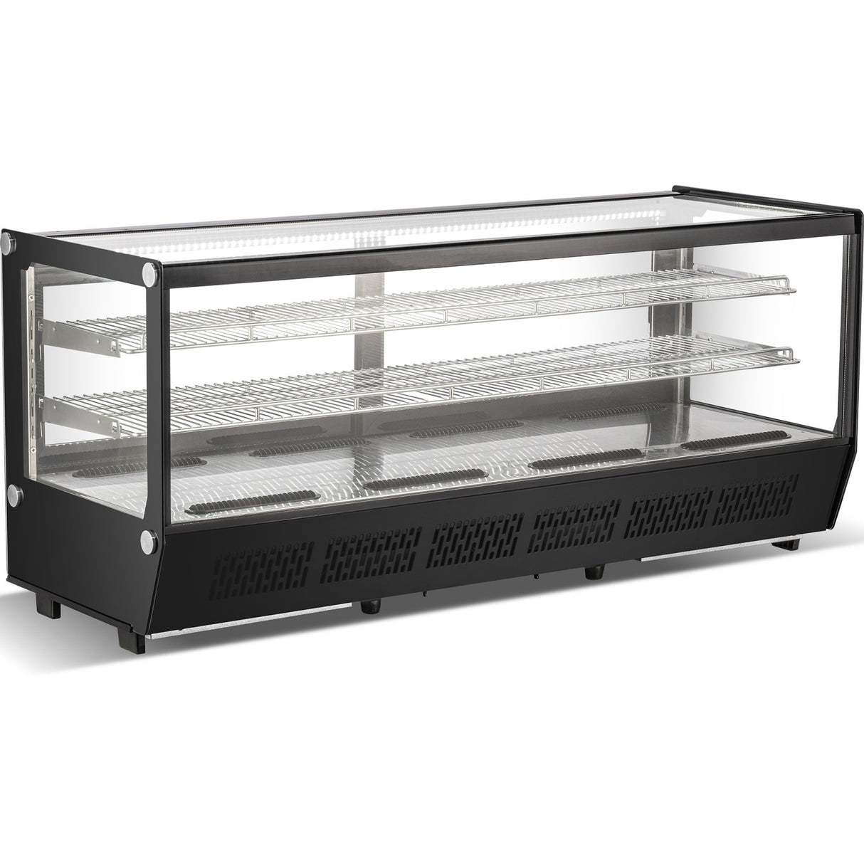 Display Merchandiser Fridge 268 Litres 2 Shelves Black | Cw250 Black