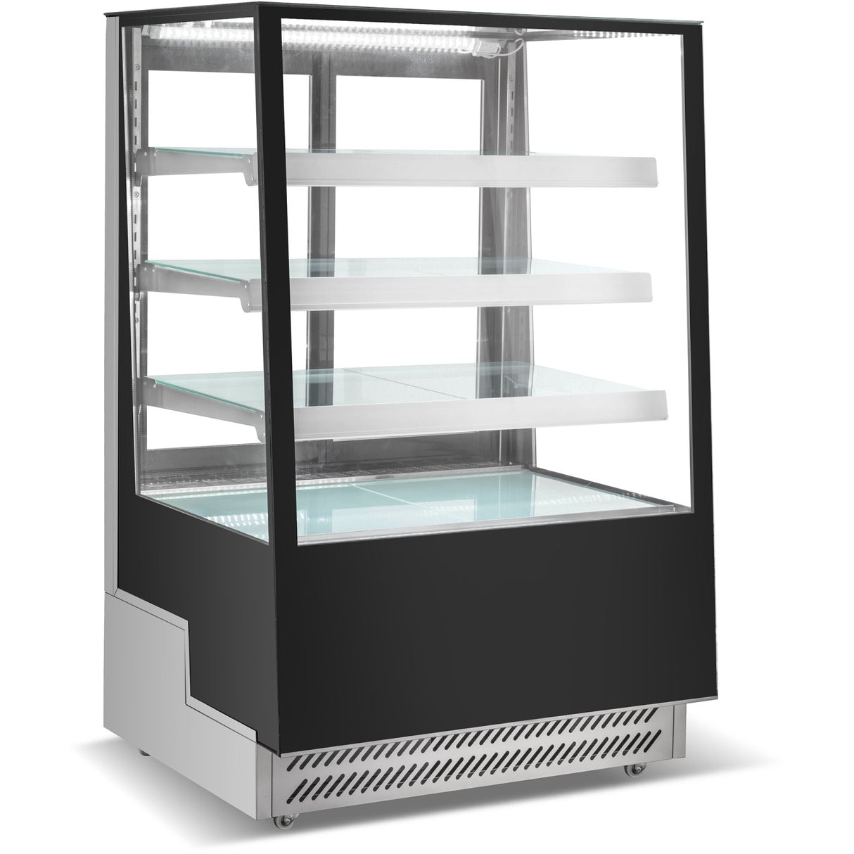 Display Merchandiser Fridge 500 Litres 3 Shelves Black | Cw400 Black